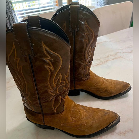 Sage by Abilene Women's Brown Western Boots Cowboy/Cowgirl Boots Size 10M - Picture 1 of 11